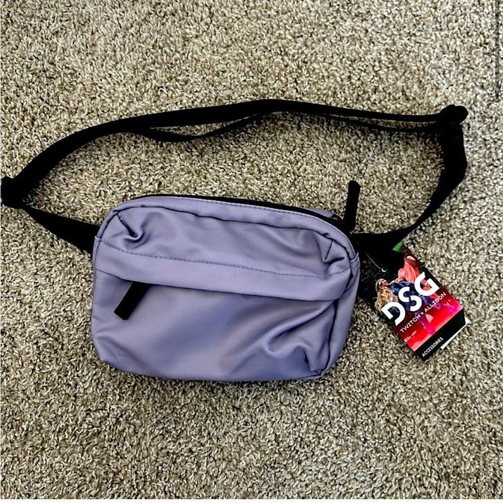 DSG Women's Essentials Waist Pack Belt Bag Fanny Pack Blue Violet Pastel Crossbo